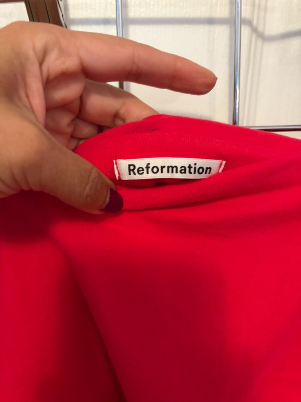 Reformation Ruched Mini Skirt - Picture 2 of 6